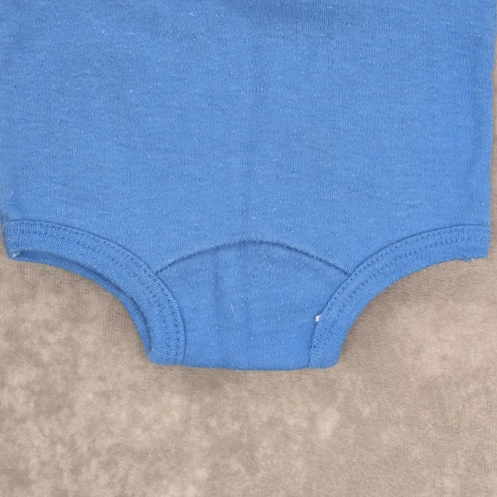 Vintage Blue Baby Diaper Cover Shorts